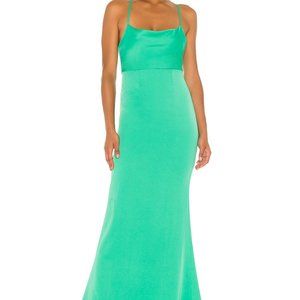 NBD Pacey Gown in Bright Jade